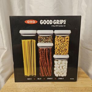 OXO Good Grips 5 Piece POP Container Set New in Box
